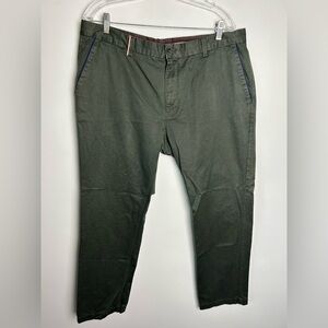 Borgo28 Ognissanti Olive Green Men’s Chinos Size 38 Old Money Minimalist timeles